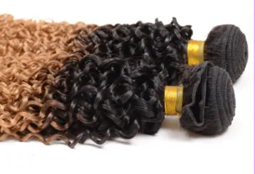 100% Real Human Hair Extensions – Gradient Wig for a Natural & Stylish Look
