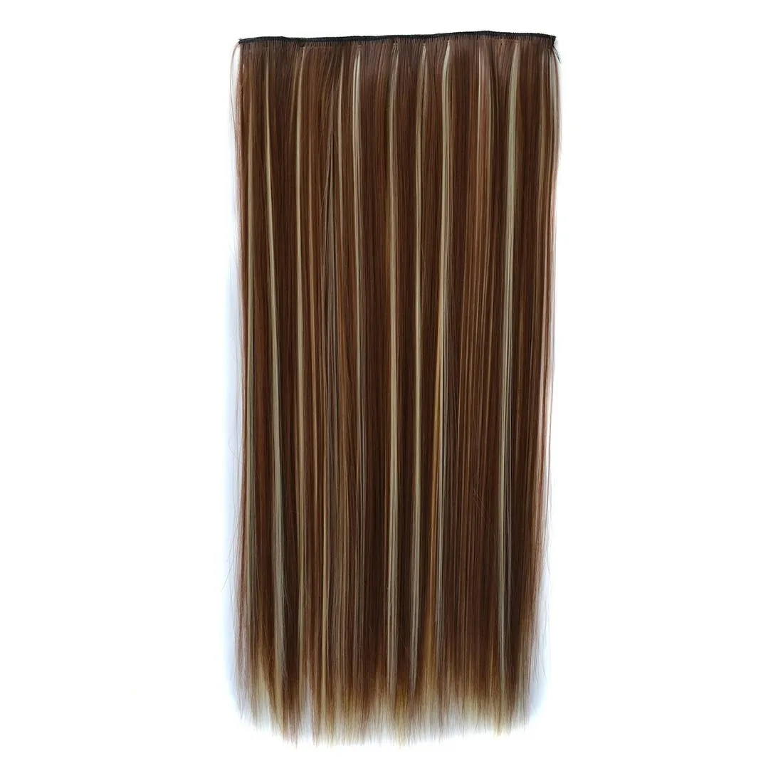 12h613 Long Straight Wig with 5 Clips - 12 Inches