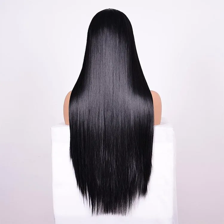 14 Straight Lace Front Human Hair Wig - Style 1 no Code