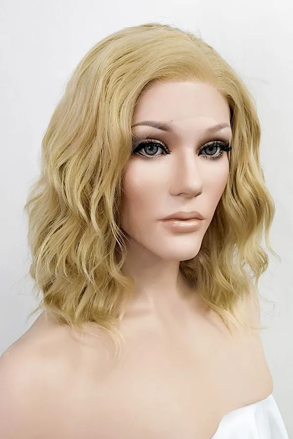 14" Blonde Lace Front Synthetic Hair Wig 20258