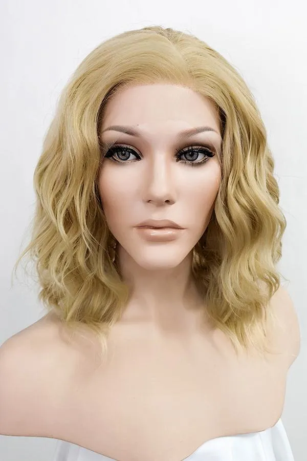 14" Blonde Lace Front Synthetic Hair Wig 20258