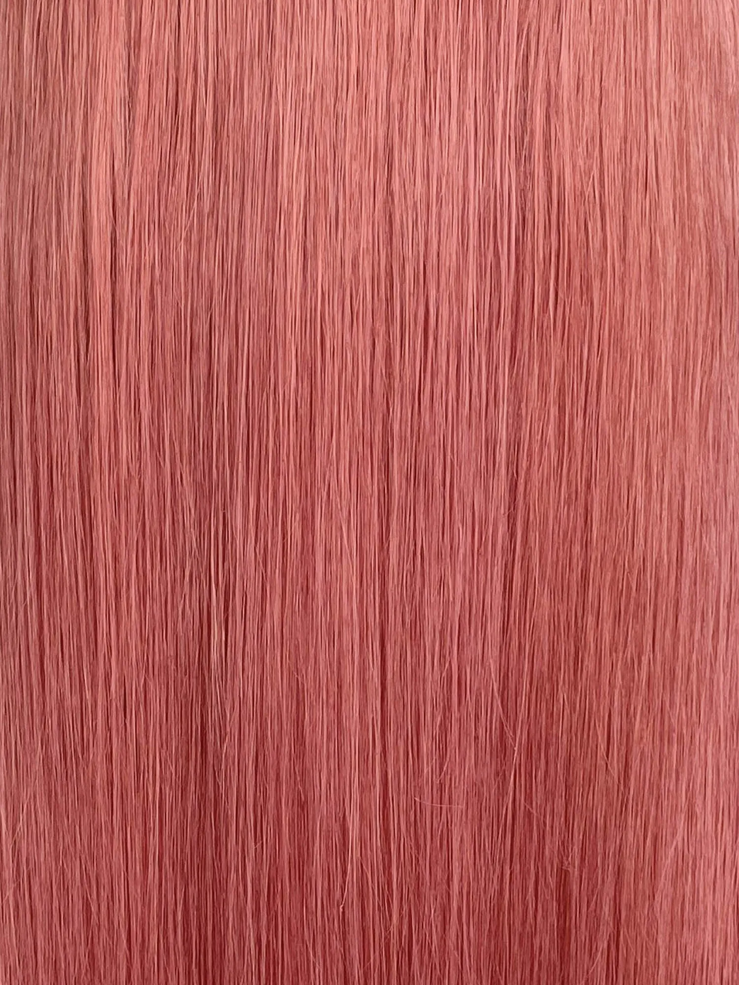 21" Long Straight Dusty Rose Pink Lace Top Remy Human Hair HHC180A