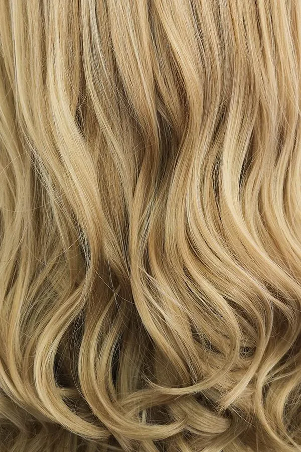 24" Golden Blonde Lace Front Synthetic Wig 20071