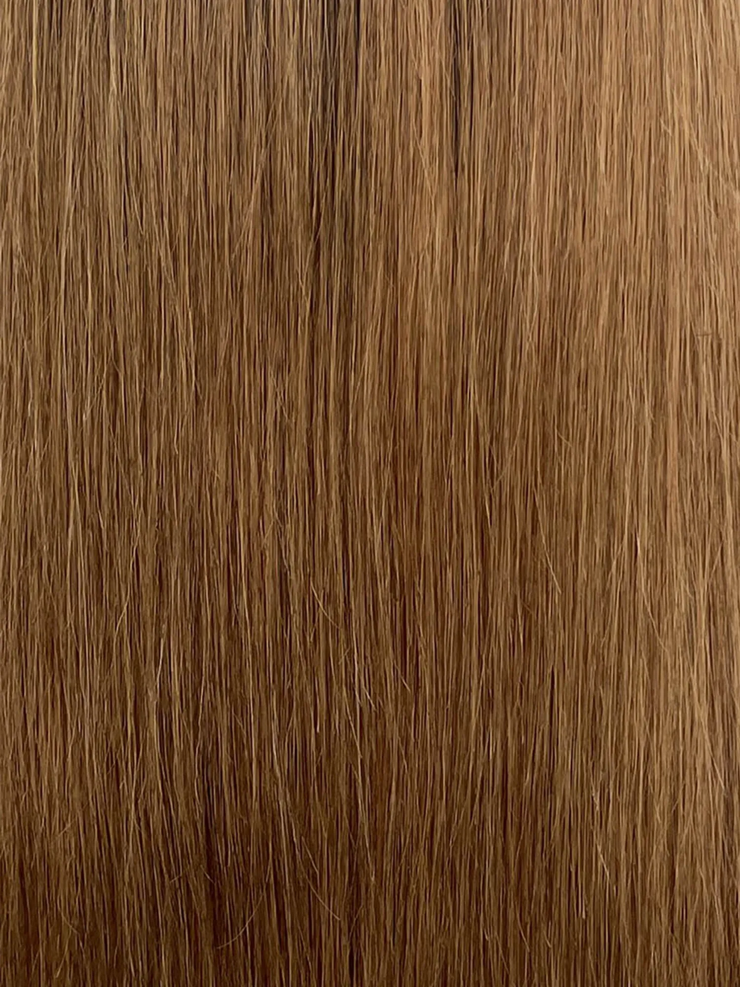 25" Long Straight Brown With Dark Roots Lace Top Remy Human Hair HHC136