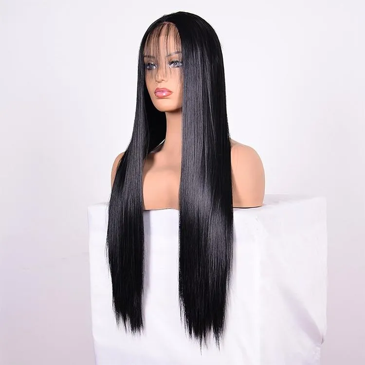 26 Straight Lace Front Human Hair Wig - Style 1 no Code