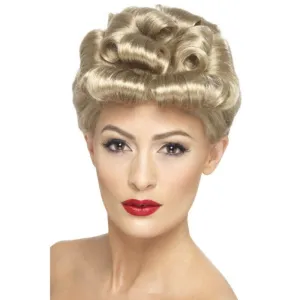 40s Blonde Vintage Wig