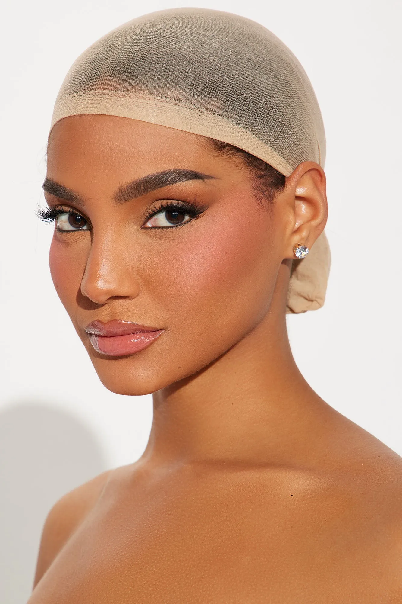 A Necessity 2 Pack Wig Caps - Nude