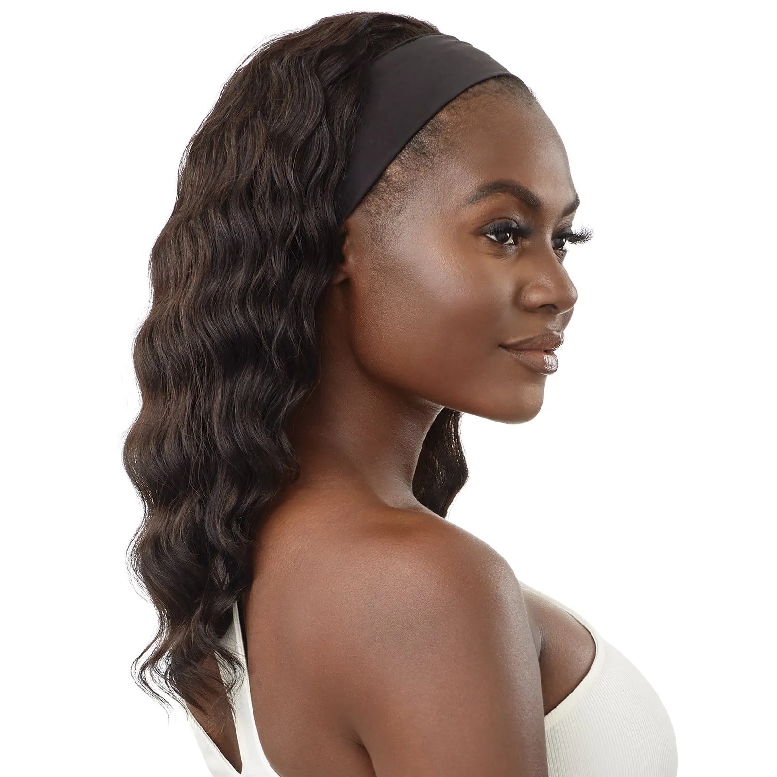 BODY WAVE 18 | Outre Human Hair Headband Wig