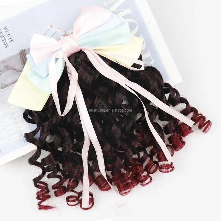 Children's Hair Ponytail Clip With Bow-مشبك شعر