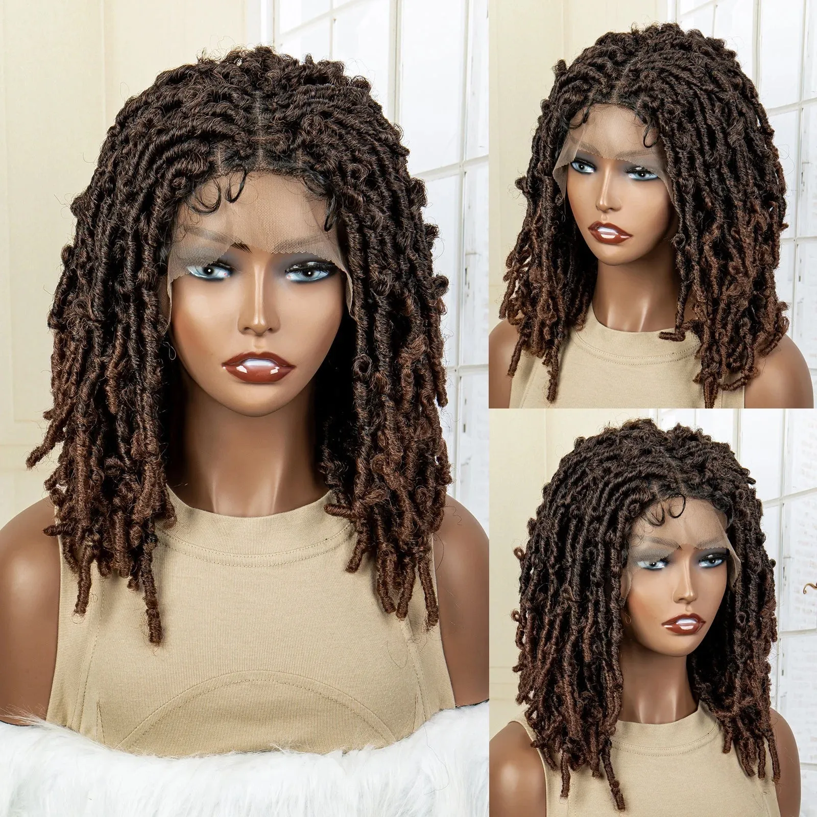 Dreadlocks Braided Lace Frontal Wig
