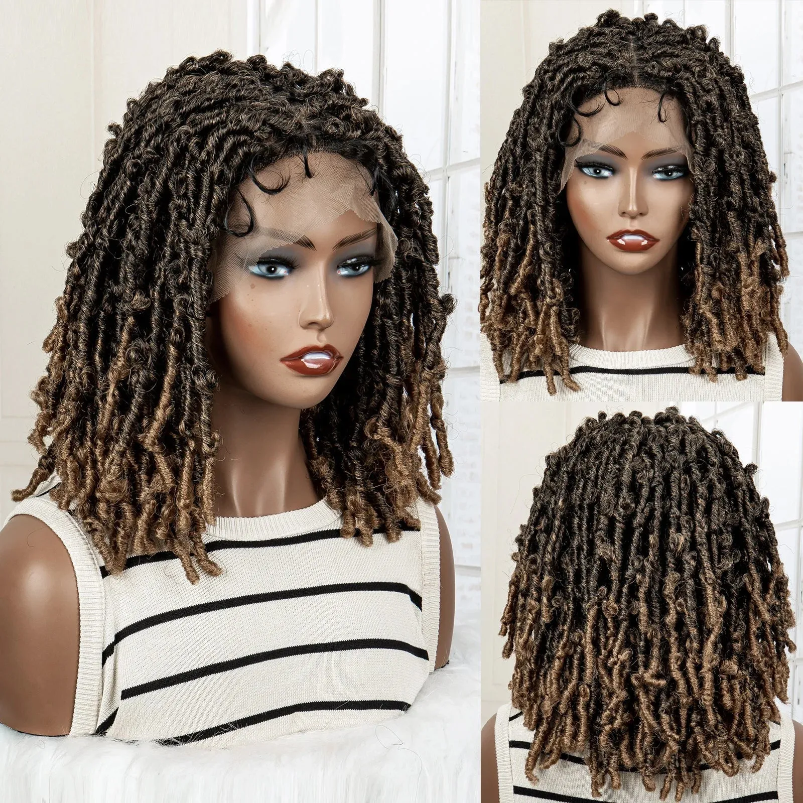 Dreadlocks Braided Lace Frontal Wig