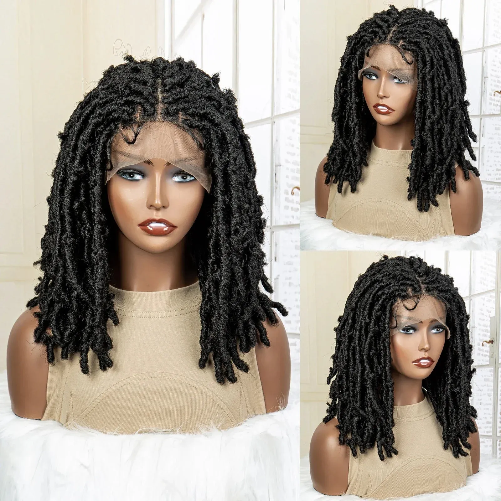 Dreadlocks Braided Lace Frontal Wig