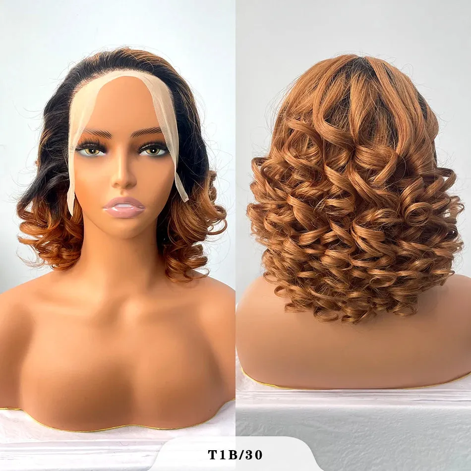 TEEK - Vietnamese Raw 200% Ombre Double Bouncy Glueless Wig